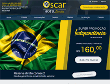 Tablet Screenshot of oscarhotelexecutive.com.br